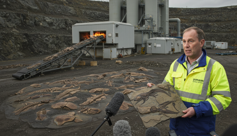 A power station in the Burgess Shale