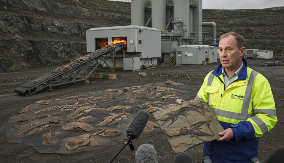 A power station in the Burgess Shale