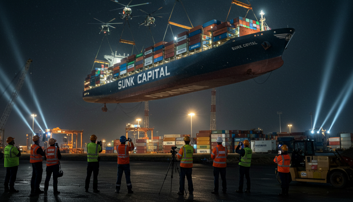 The Undoubtable is airlifted into TATRA-1 from the Netherlands.