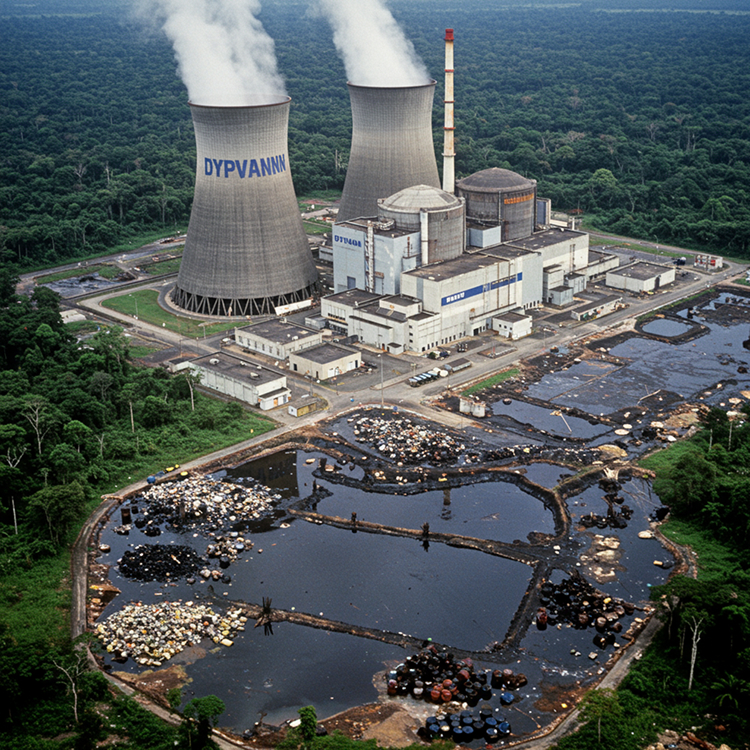 Dypvann Central Juruá nuclear power plant